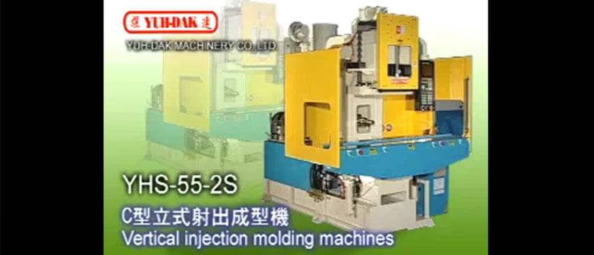Vertical Clamping Horizontal Injection Molding Machine Tie-bar less Series
